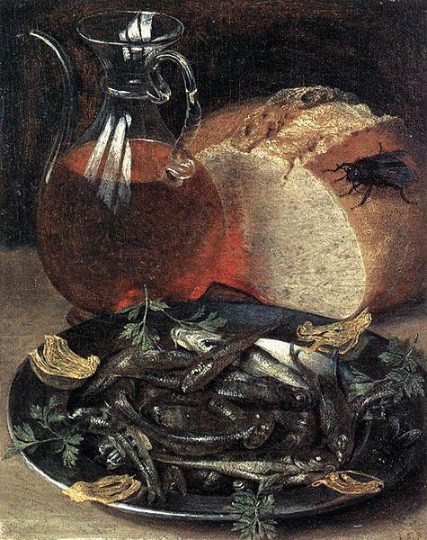 Georg Flegel Still-Life with Fish oil painting image